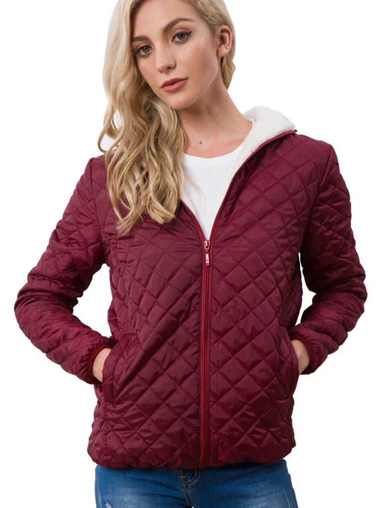 Thick Velvet Parka