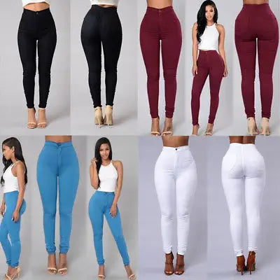High Waist Skinny Jeans