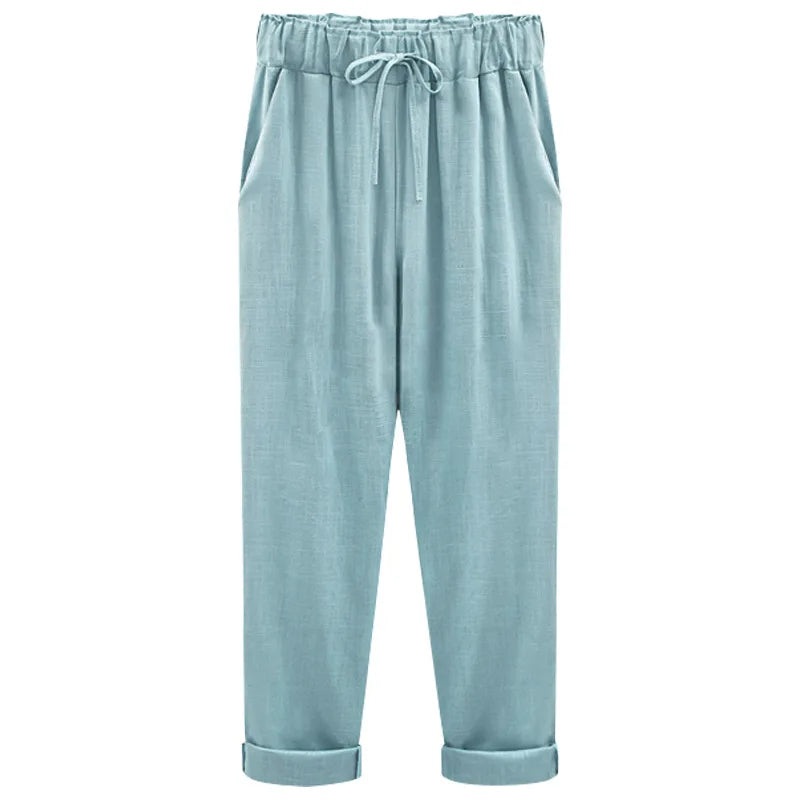 Casual High Waist Pants