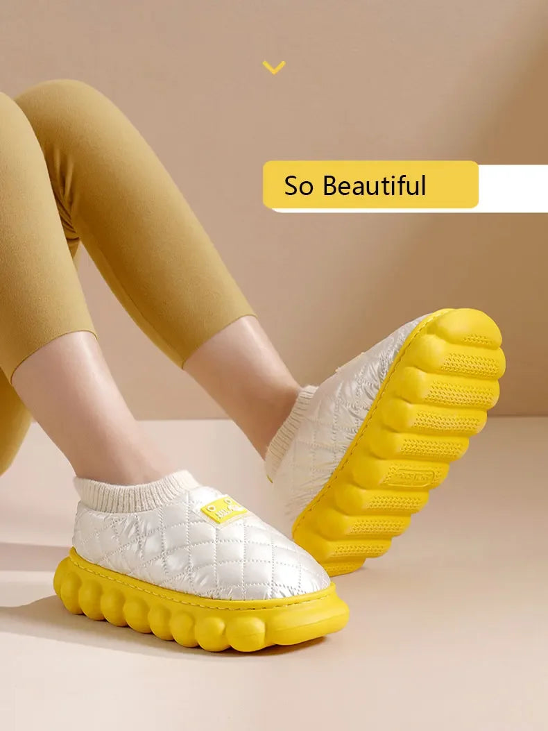Indoor/Outdoor Waterproof Puff Shoes